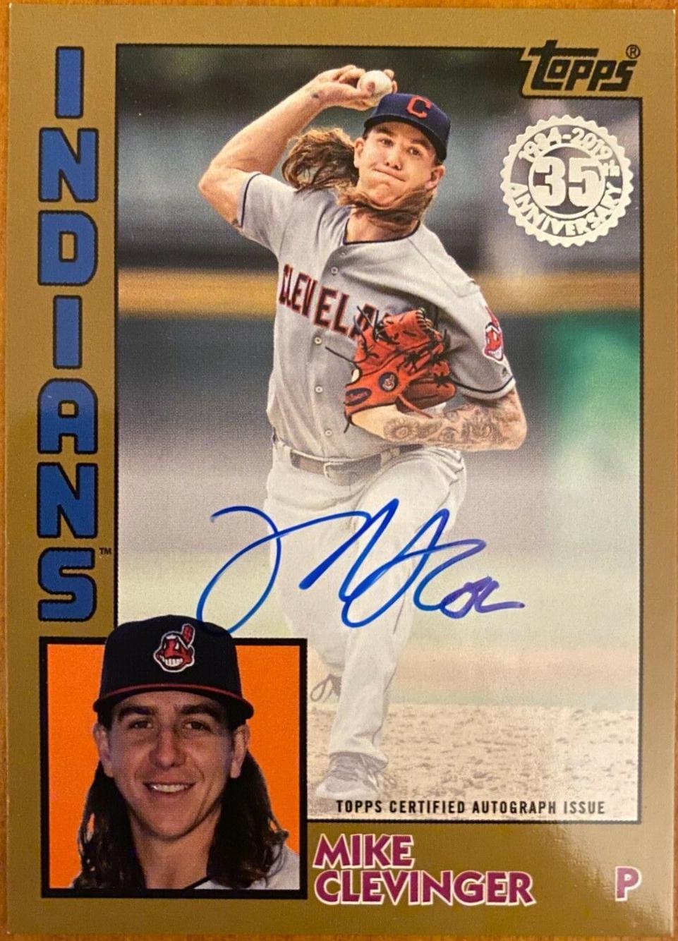 Mike Clevinger [Gold] #MCL