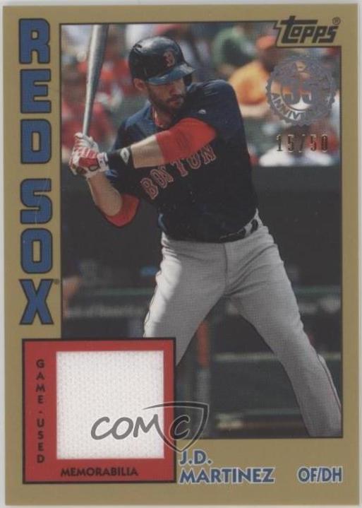 J.D. Martinez [Gold] #JM