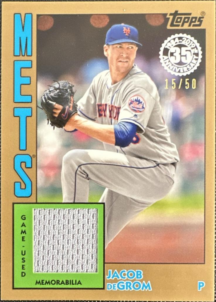 Jacob deGrom [Gold] #JD