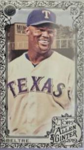 Adrian Beltre [Mini Black] #89