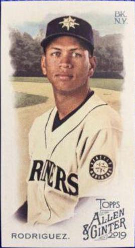 Alex Rodriguez [Mini Brooklyn Back] #393