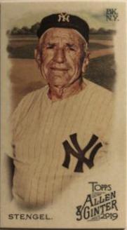 Casey Stengel [Mini A & G Back] #388