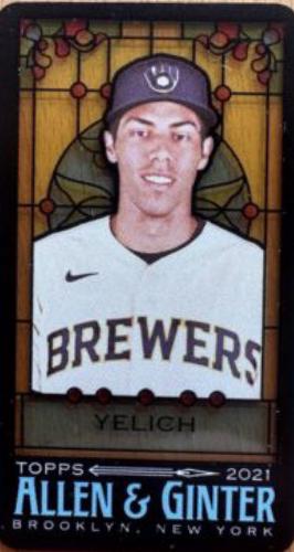Christian Yelich [Mini Stained Glass] #2