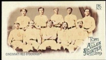 Cincinnati Red Stockings [Mini A & G Back] #296