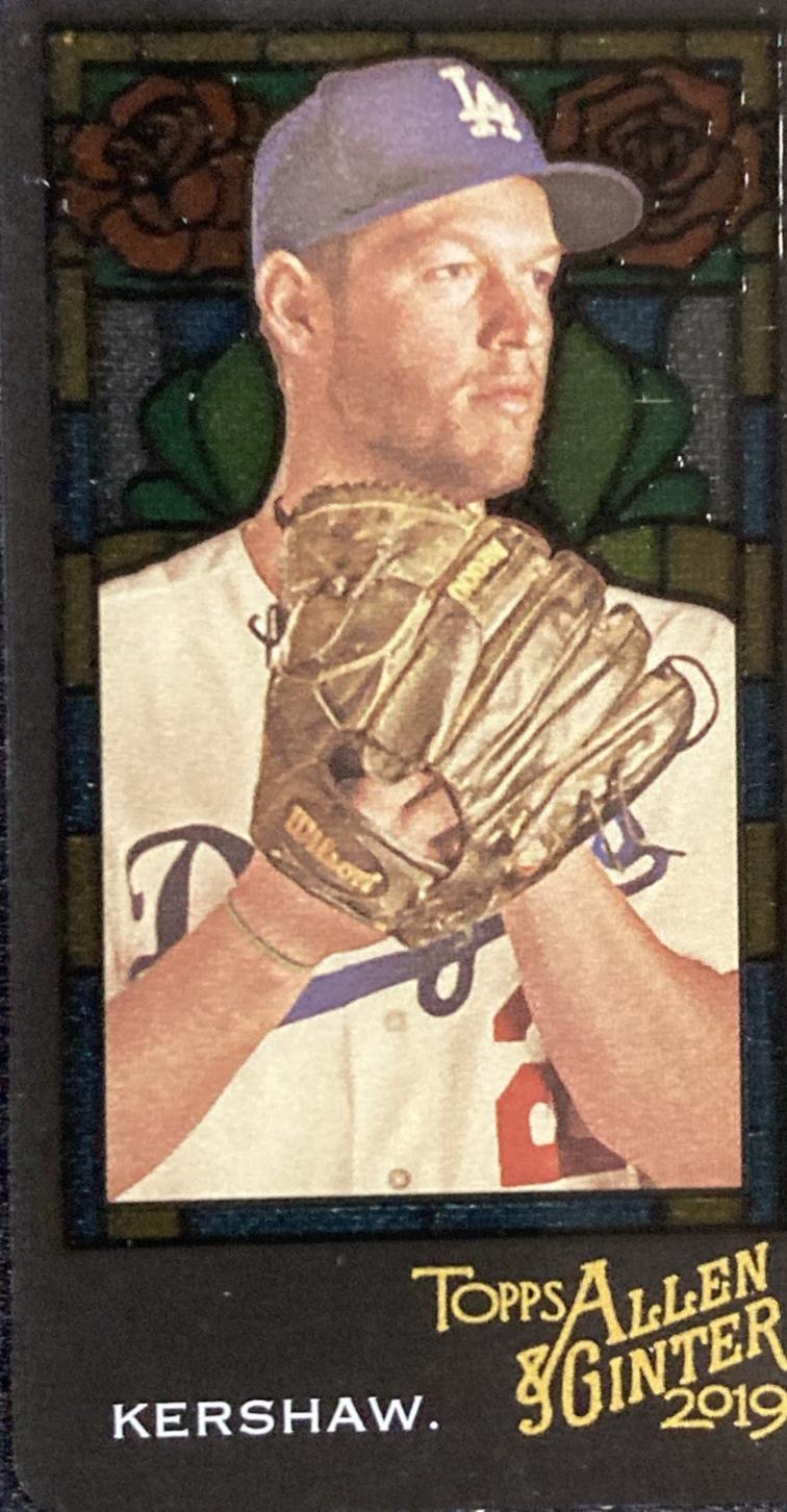 Clayton Kershaw [Mini Stained Glass] #126
