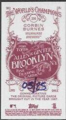 Corbin Burnes [Mini Brooklyn Back] #206