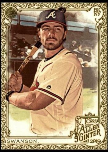Dansby Swanson [Gold Hot Box] #226
