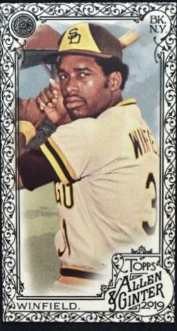 Dave Winfield [Mini Black] #382