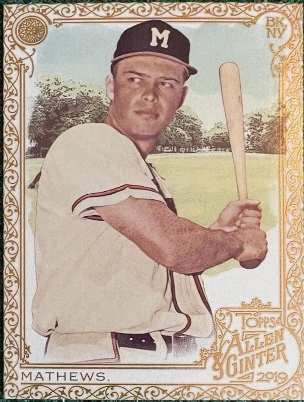 Eddie Mathews [Gold] #386