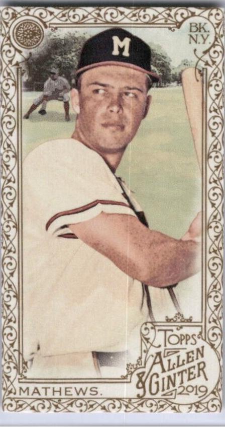 Eddie Mathews [Mini Gold] #386
