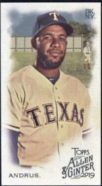 Elvis Andrus [Mini A & G Back] #91