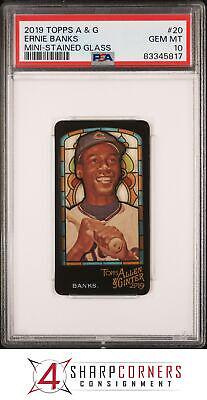 Ernie Banks [Mini Stained Glass] #20