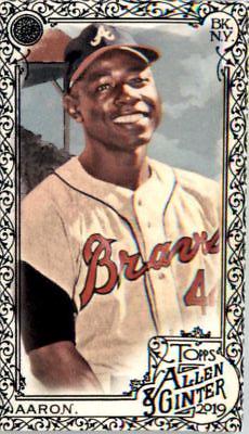Hank Aaron [Mini Black] #50