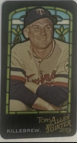 Harmon Killebrew [Mini Stained Glass] #117