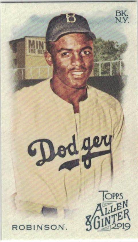 Jackie Robinson [Mini Brooklyn Back] #129