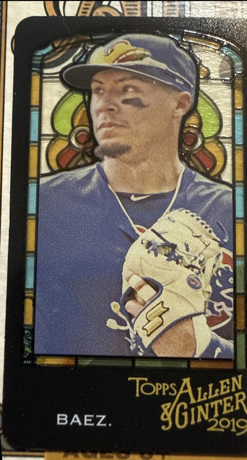 Javier Baez [Mini Exclusive Extended Stained Glass] #356