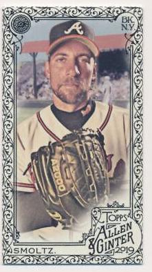 John Smoltz [Mini Black] #358