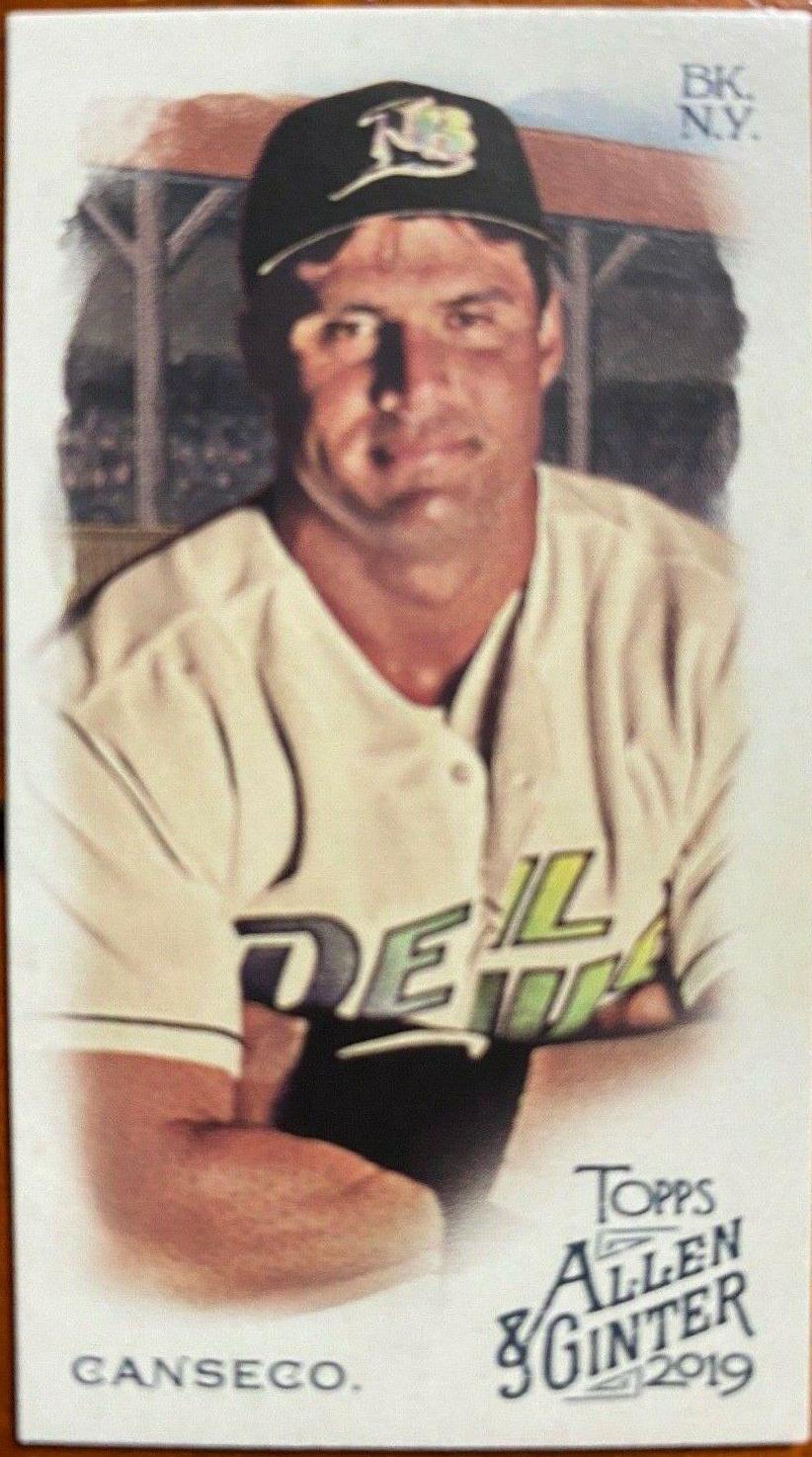 Jose Canseco [Mini A & G Back] #95