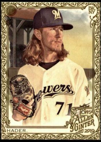 Josh Hader [Gold Hot Box] #37