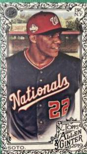 Juan Soto [Mini Black] #127
