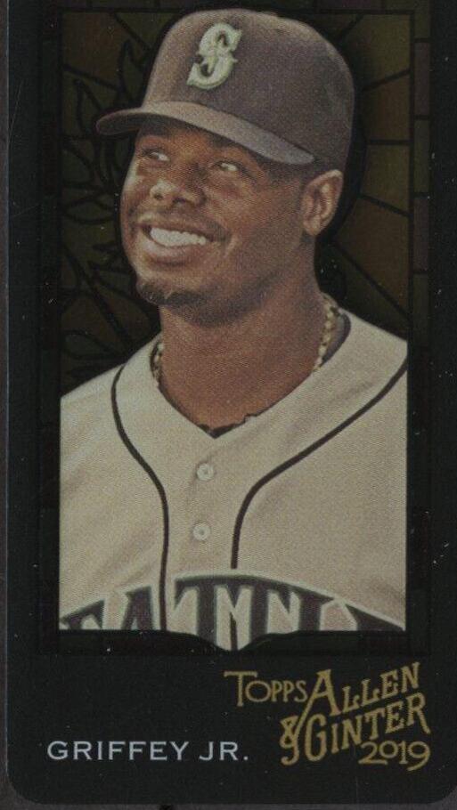 Ken Griffey Jr. [Mini Exclusive Extended Stained Glass] #375