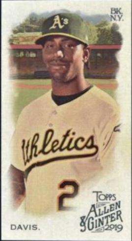 Khris Davis [Mini A & G Back] #49