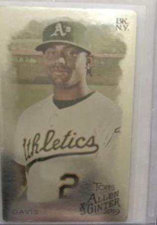 Khris Davis [Mini Metal] #49