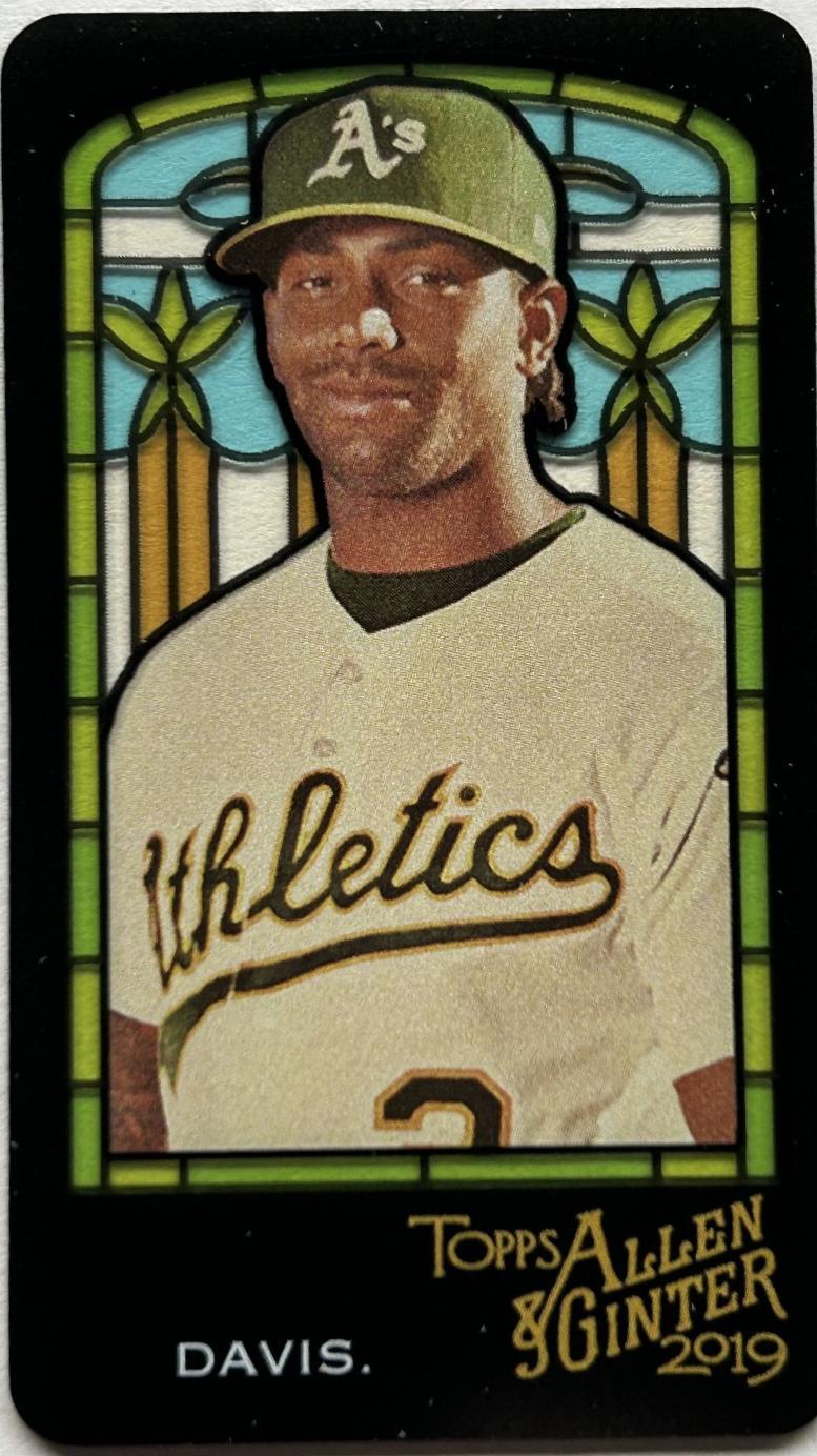 Khris Davis [Mini Stained Glass] #49