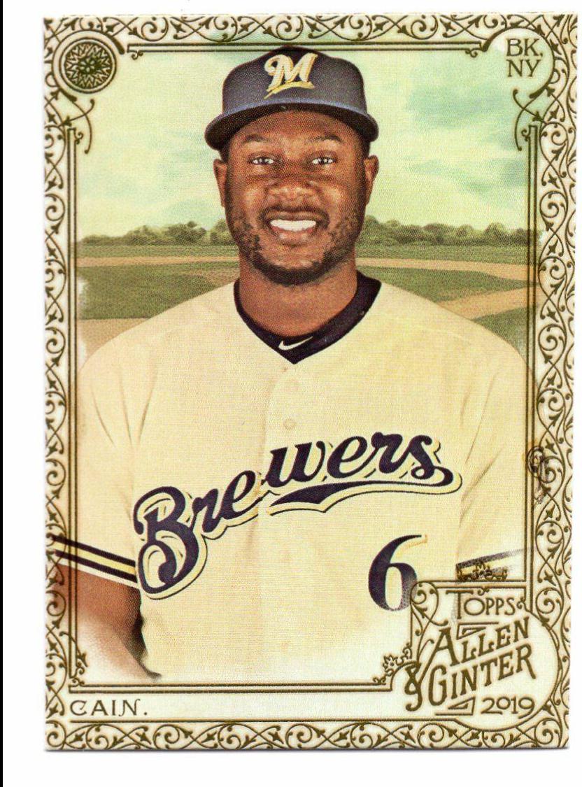 Lorenzo Cain [Mini Gold] #38