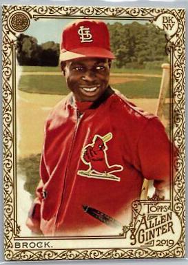 Lou Brock [Gold Hot Box] #389