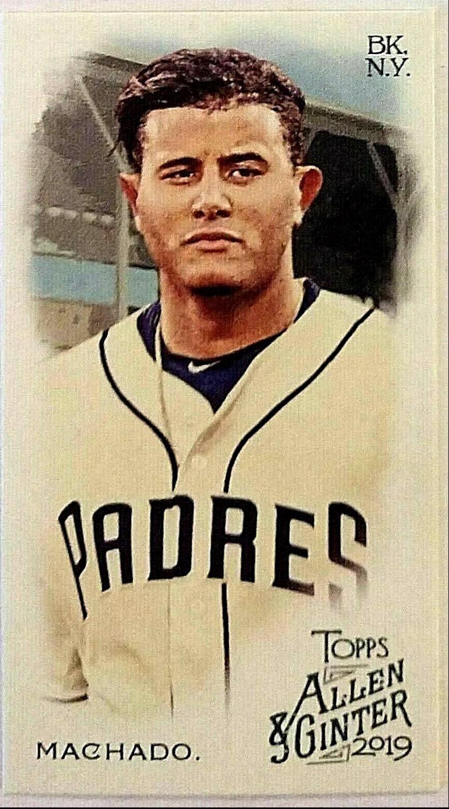 Manny Machado [Mini A & G Back] #149