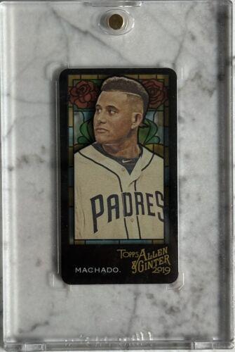 Manny Machado [Mini Exclusive Extended Stained Glass] #378