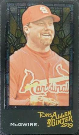 Mark McGwire [Mini Stained Glass] #61
