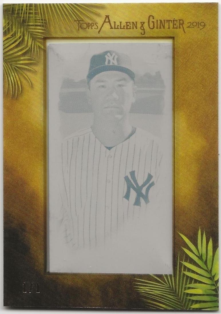 Masahiro Tanaka [Framed Mini Printing Plate] #367