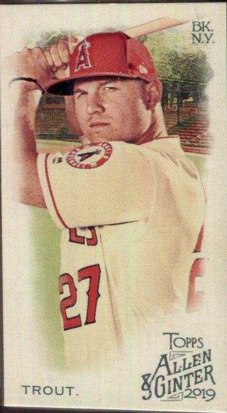 Mike Trout [Mini Brooklyn Back] #10