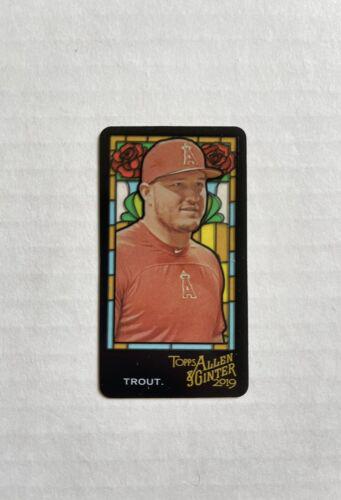 Mike Trout [Mini Exclusive Extended Stained Glass] #383
