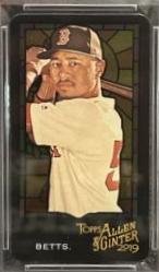 Mookie Betts [Mini Stained Glass] #1