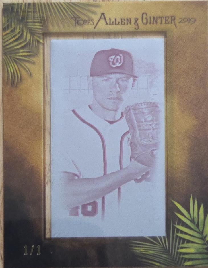 Patrick Corbin [Framed Mini Printing Plate] #71