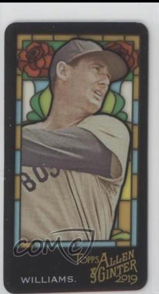 Ted Williams [Mini Exclusive Extended Stained Glass] #398
