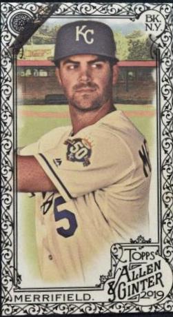 Whit Merrifield [Mini Black] #144