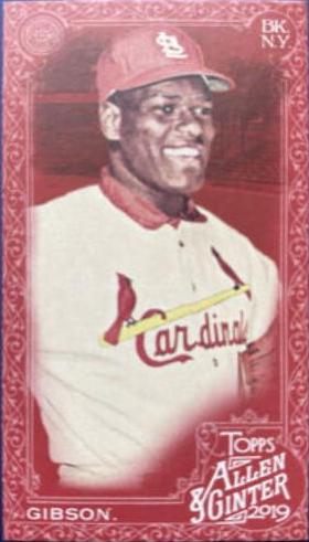Bob Gibson [Mini Red] #281