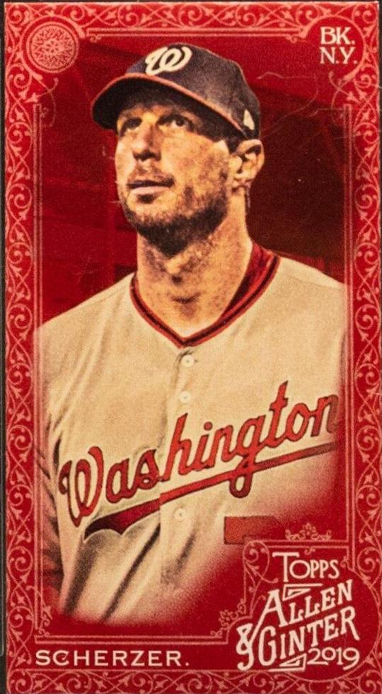 Max Scherzer [Mini Red] #70