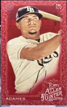 Willy Adames [Mini Red] #94
