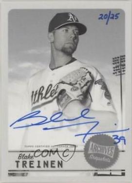 Blake Treinen [Autograph Black & White] #AS-BT