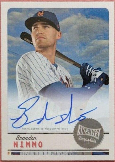 Brandon Nimmo [Autograph] #AS-BN