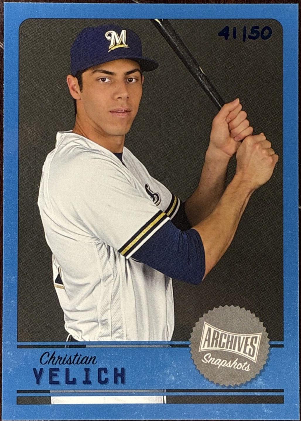 Christian Yelich [Blue] #AS-CY