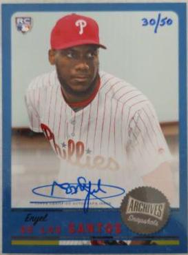 Enyel de los Santos [Autograph Blue] #AS-DP