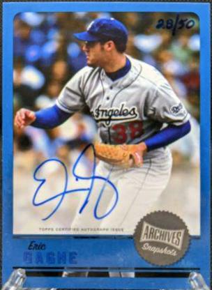 Eric Gagne [Autograph Blue] #AS-EG