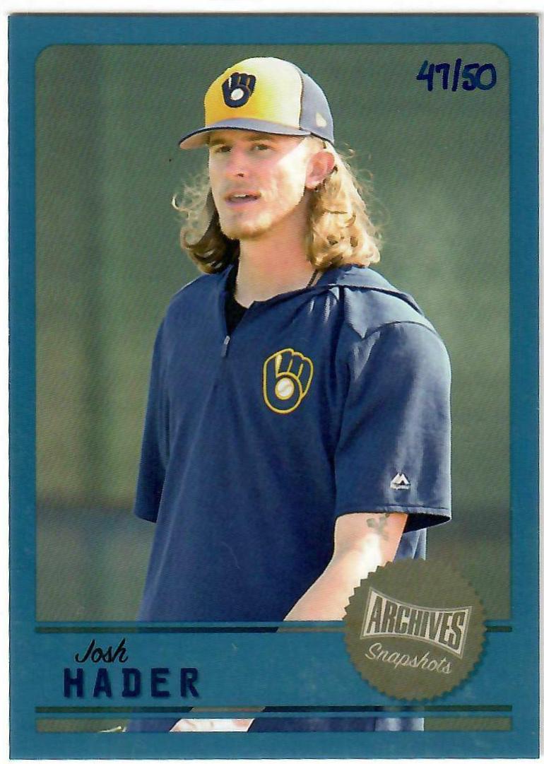 Josh Hader [Blue] #AS-JH