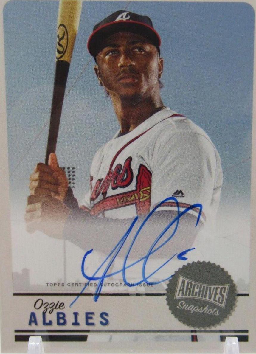 Ozzie Albies [Autograph] #AS-OA